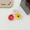 Charming Sunflower Mini Hair Clips - 2.9cm Cute Flower Side Clips