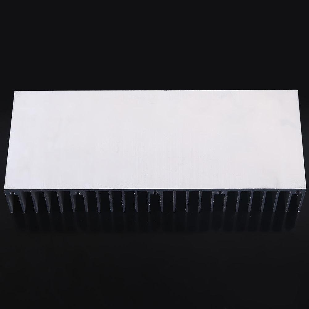 Aluminum Heat Sink Heatsink Radiator Heating Heat Dissipation Cooler For Amplifer LED COB Light Power IC Transistor 60x150x25mm