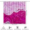 Shower Curtain Waterproof Fabric Print Pink Marble Bathroom Decor Shower Panels Modern Shampoo Soap Dispenser Bag
