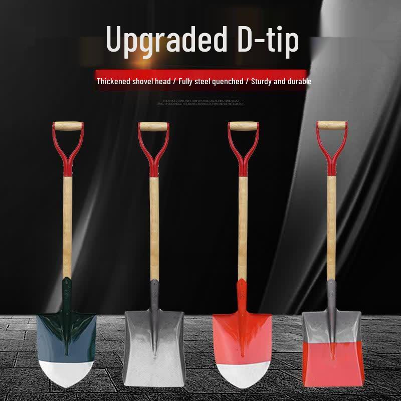 Heavy-Duty Manganese Steel Outdoor Shovel