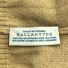 BALLANTYNE Cashmere Short Sleeve Turtleneck Sweater 38 Beige Knit Women Used