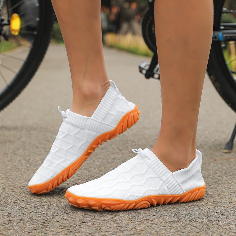 Men's Non-slip Barefoot Fly-knit Multi-use Shoes: Breathable, Comfortable for Dance, Yoga, and Fitness