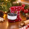 Miniature Stand Mixer Decorative Resin with Bowl Compact Dollhouse Culinary Accessories