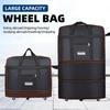 Składana torba podróżna walizka kółka uniwersalne pojemnik do przechowywania podróż za granicę przesyłka lotnicza duża pojemność wysuwana torba na bagaż