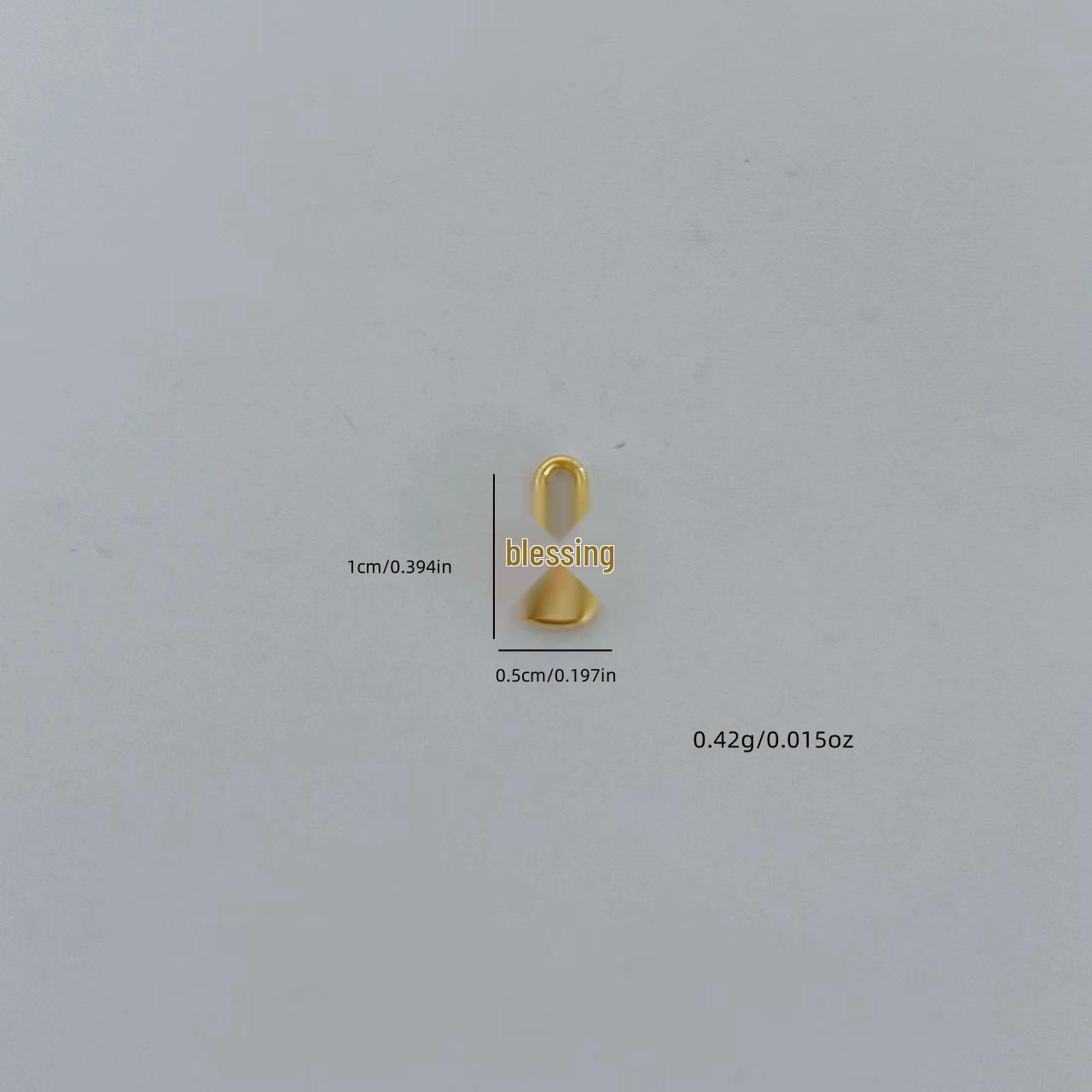 

Подвеска из сплава с бусинами с символом Фу - Аксессуар для украшений ручной работы DIY P174