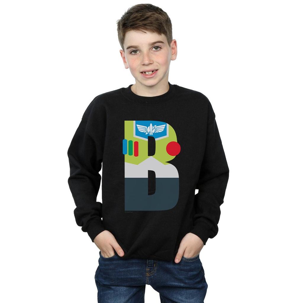 Disney Jungen Alphabet B Ist Für Buzz Lightyear Sweatshirt