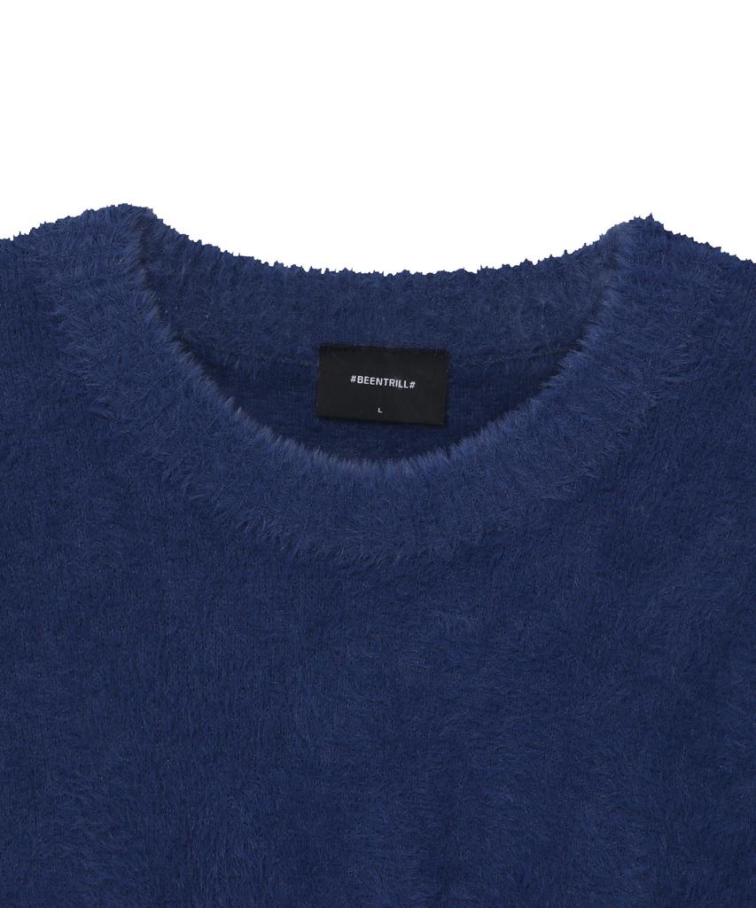 BEENTRILL Hairy Knit (Blue)