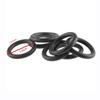 50PCS 16mm O-Ring Gasket Washer Flat Ring Gasket Washer Rubber Ring Faucet Pipe Tube Seal Garden Watering Irrigation Accessories