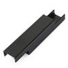 Aluminum Box Black Split Type Electronic Enclosure Cooling Case Instrument Housing Heat Dissipation Case 25x25x100mm