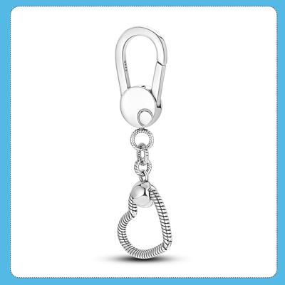 Nouveau Coeur Charme Set De Support Charme Porte-clés Ensemble Charmes Cadeau Pour Les Femmes 