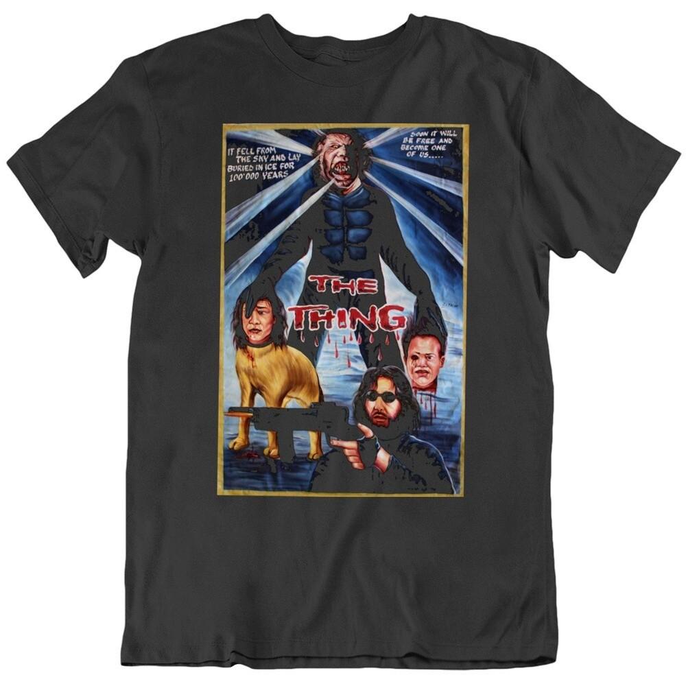 The Thing African Movie Poster Fan T Shirt Unisex T-Shirt XXXL