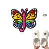 Cross-border Cute Detachable PVC Shoe Ornaments: Butterfly, Letter, Cartoon Designs for Festival and Party Shoes
