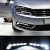L Shaped 6LED 4.8W Driving Fog Light Daytime Running Lamp Car Accessories 2Pcs