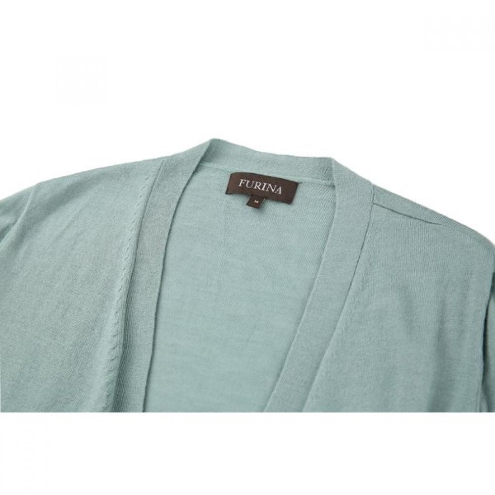 Furina Italian Cashmere Silk Open Cardigan