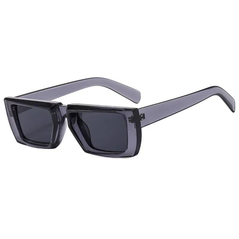 Square Retro Sunglasses Women Men Fashion Vintage Sun Glasses Female Male Frame Personality Mirror Travel Punk