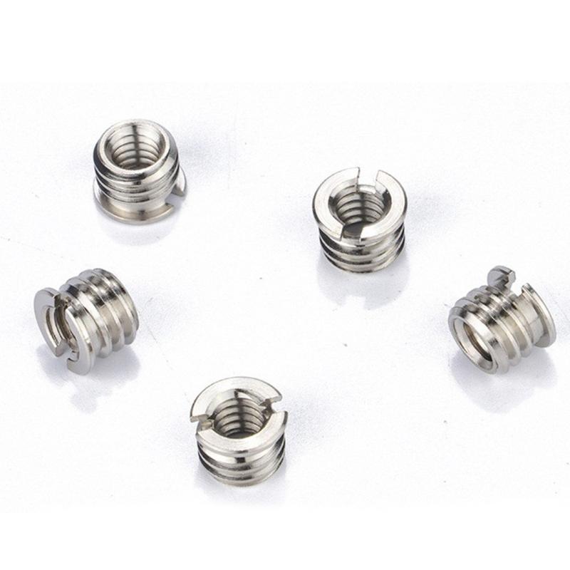 Heavy Duty Metal Thread Converters Screw for Photography Equipment Tripods Quick Release Design Compact Camera Accessory