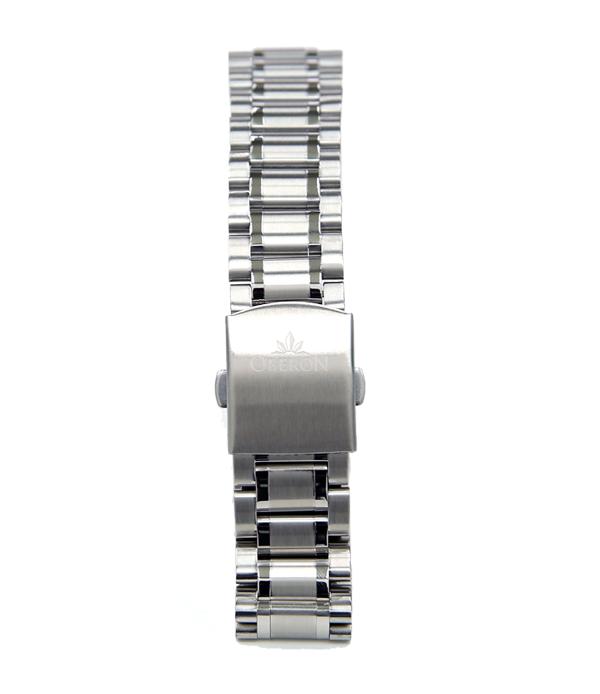 Obelon Men'S Metal Band Watch Ob-915 Stwt