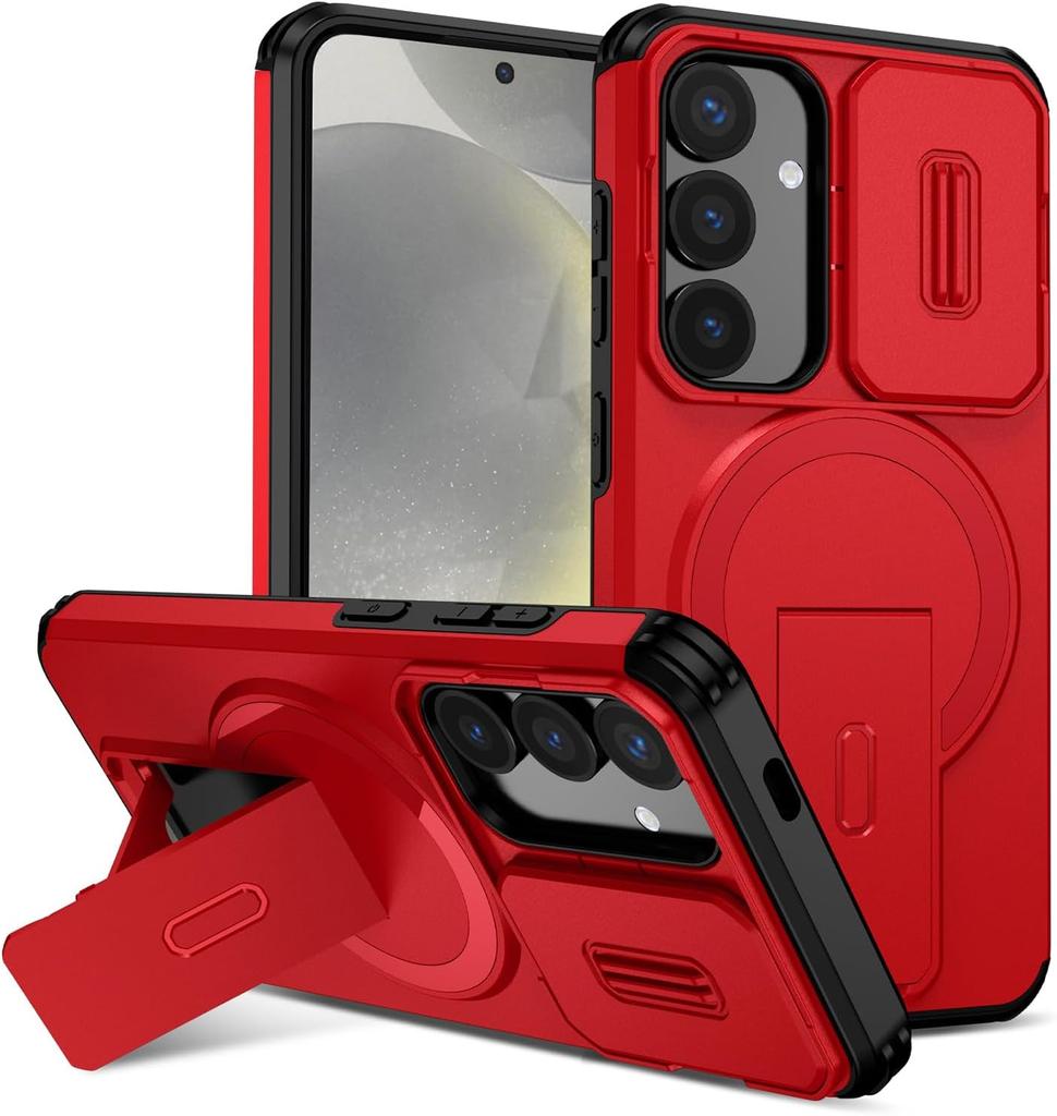 Phone Case For Samsung Galaxy S26 5G with Camera Cover, Magsafe, Heavy Duty Magnetic Case