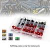 193Pcs Motorcycle Universal Fairing Bolt Kit Screws Fasteners Fixing Sportbike
