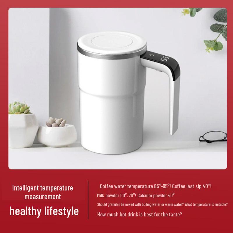 Tazza Mescolatrice Elettrica Portatile Intelligente per Caffè, Frullati e Shake Proteici