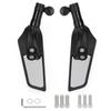 Adjustable Wing Fin Rearview Mirrors For Yamaha MT01 MT03 MT07 MT09 MT10 MT125