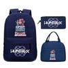 Kpop Demonunters Peripheral Children'S Backpack Elementary And Secondary School Bag Three-Piece Set