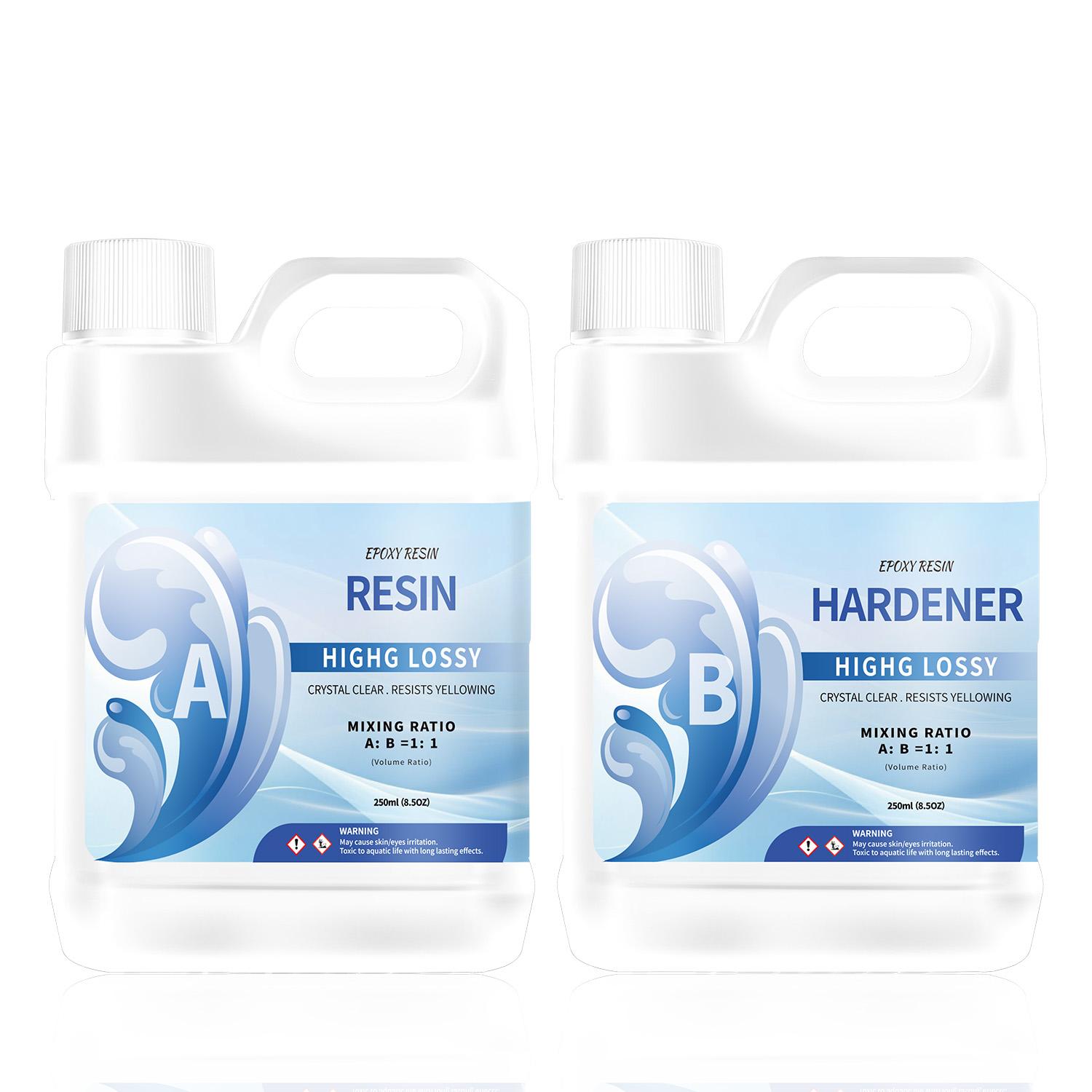 

500/1000ml 1:1 AB Resin Epoxy Glue Set High Adhesive Hardener Crystal Glue Jewelry Making Transparent Clear DIY Resin Mold Crafs