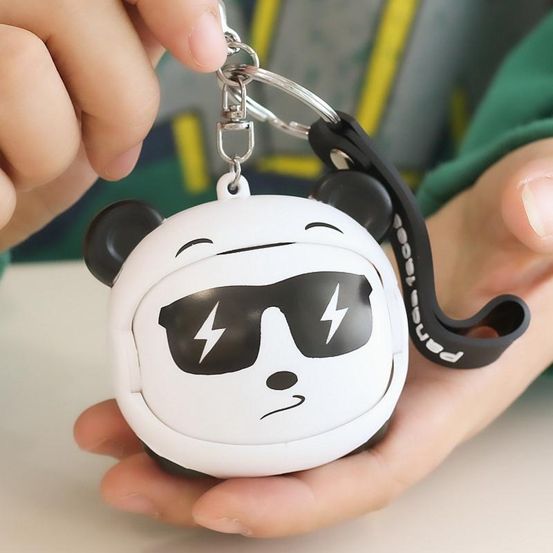 

Novelty Funny Sichuan Opera Face Changing Panda Backpack Charm Keychain Pendant Cartoon Cute Face Changing Panda Decompress Toys