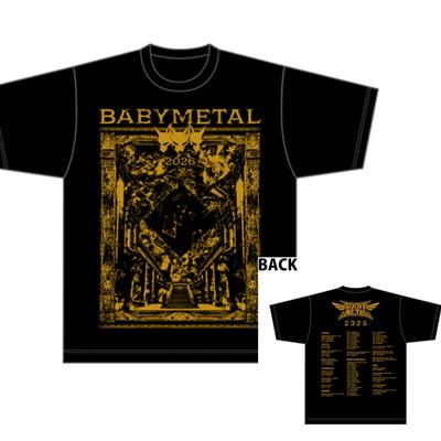 THE ONE TEE 2026 BABYMETAL Band T-Shirt Baumwolle Grafik-T-Shirt Unisex Unisex Sommer Streetwear