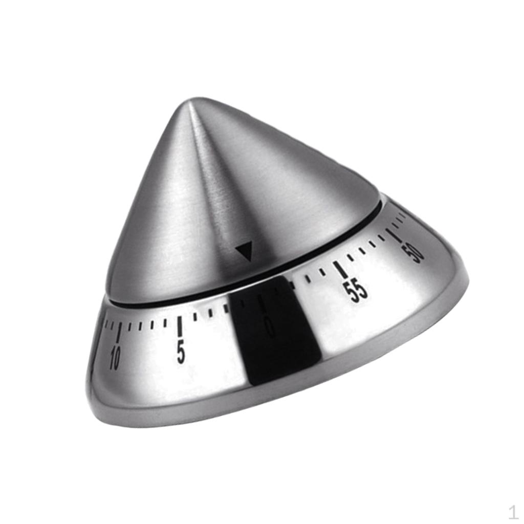 Kitchen Cooking Counter Alarmer,Stainless Steel,Louder For Cooking, Kids, Teacher, Shower, Bathroom,