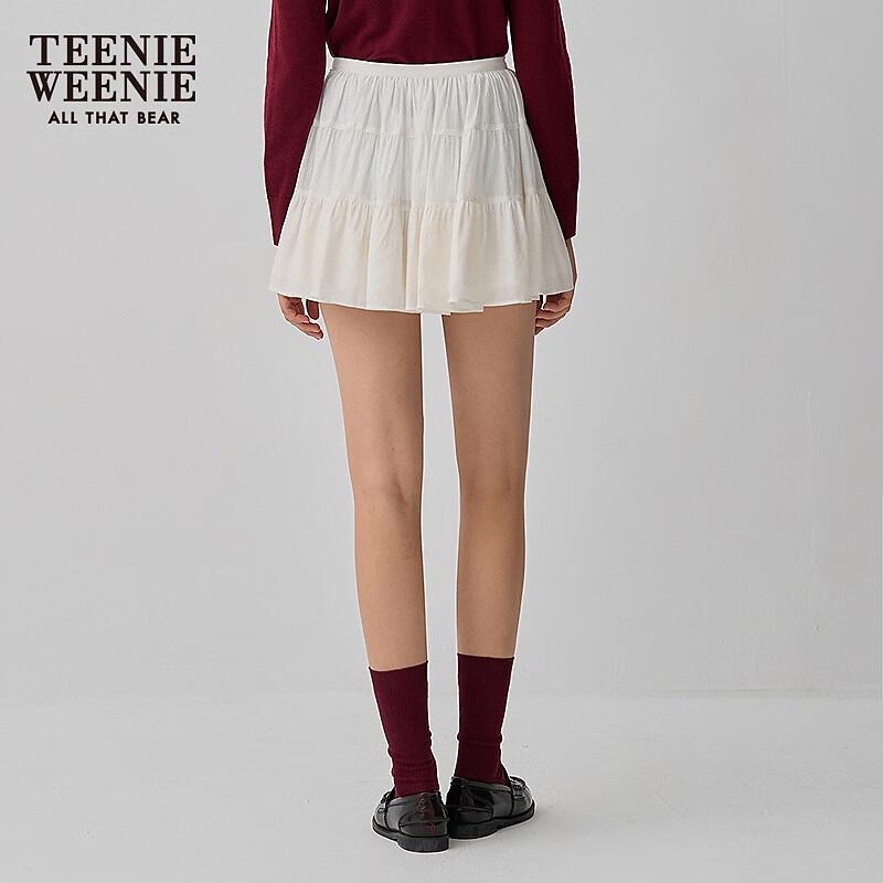Teenie Weenie Women's A-Line Puff Mini Skirt