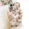For Honor X70i X 70i 5G Case  Luxury Flower Bow  Painted Cover Case for HonorX70i ABR-AN00 Silicone Casing Shell Back Cover