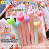 Cute Love Kawaii Erasable Gel Pens 0.5mm Waterproof Blue Gel Ink Stationery School Supplies for Office Student Back To School