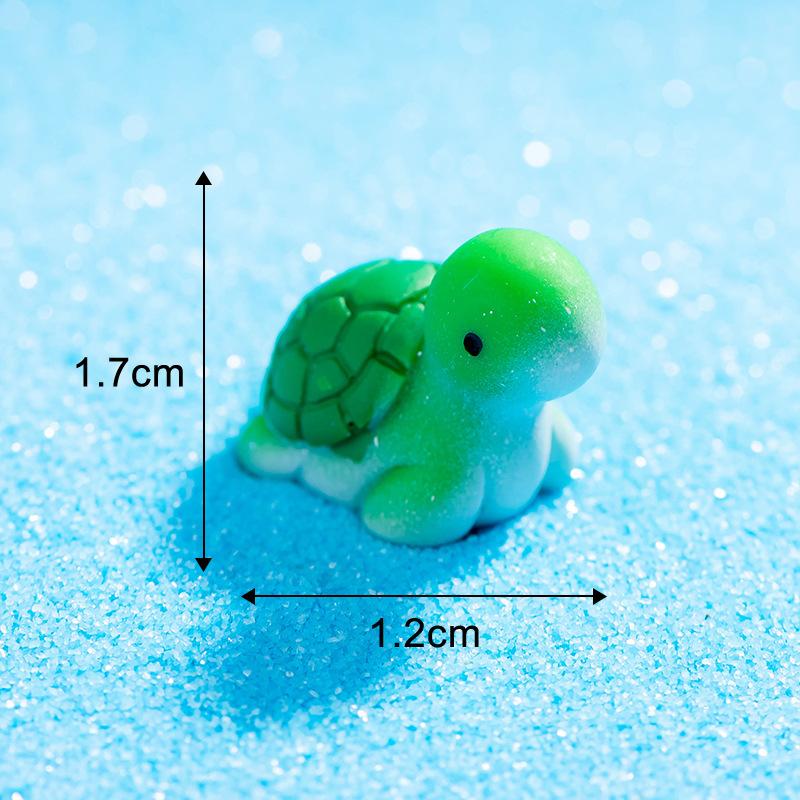Mini Marine Life Cartoon Dolphin Crab Cuttlefish Octopus Micro Landscape Dollhouse Home Decor Car Interior Desktop Ornament