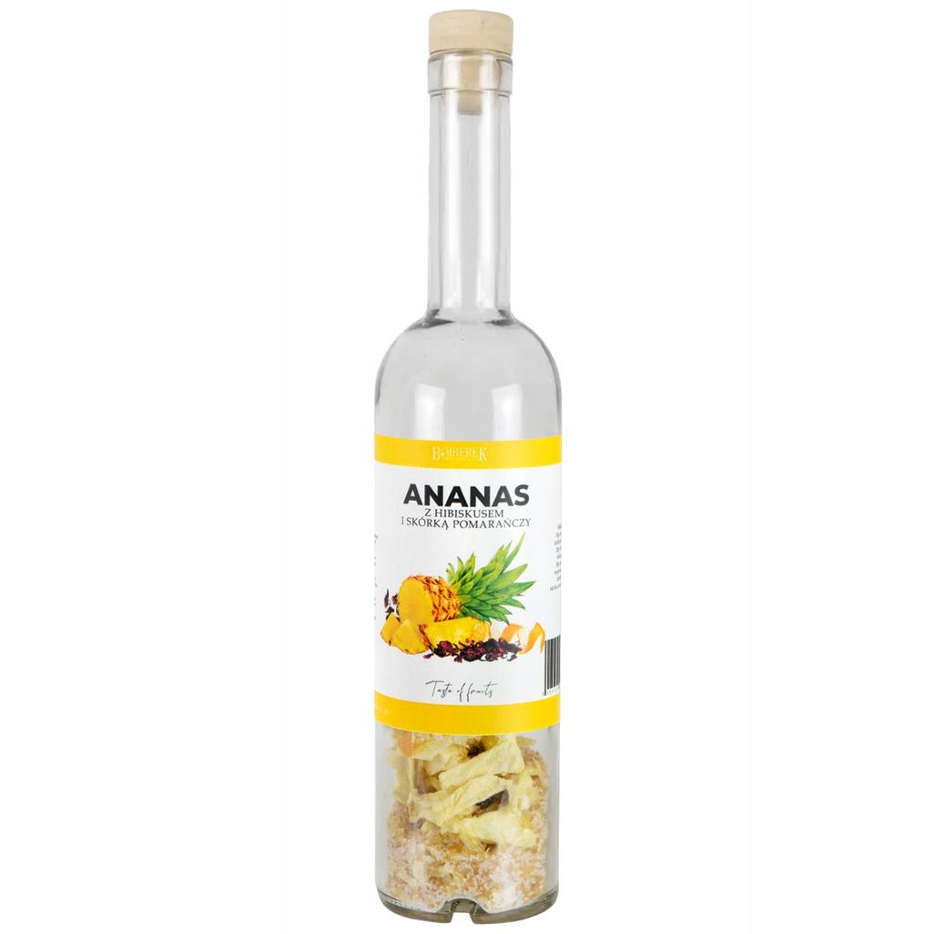 Butelka 500Ml Z Owocami Własna Nalewka Ananas - Zrób To Sam