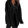Autumn and Winter Sweater Patchwork Hooded Sweatshirt Casual Women’s Jackets & Coats