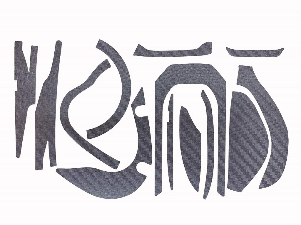 CUSTOM Custom Decal for YOROI 20SLX DC Baitcasting Scratch Protection SEAT.JP Reel, (Silver, Left-Handed)