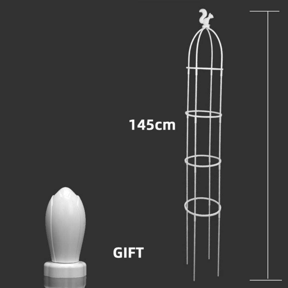 Vine Pillar Gardening Tomato Balcony Planting Rack Support Rod Climbing Vine Rack Flower Pot Holder