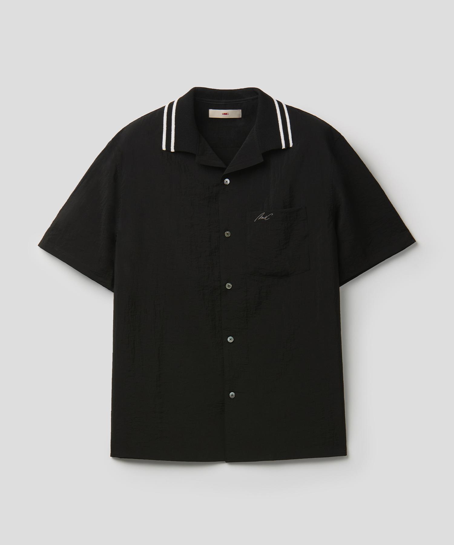 Mmic Fit Crew Shirt Black M