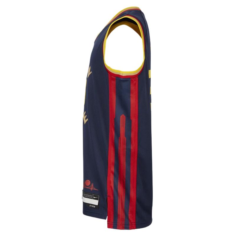 Nike Comfortable Versatile Fashion Basketball Quick-Dry Simple Sleeveless Kids Tops Deep-Blue IF2400-419