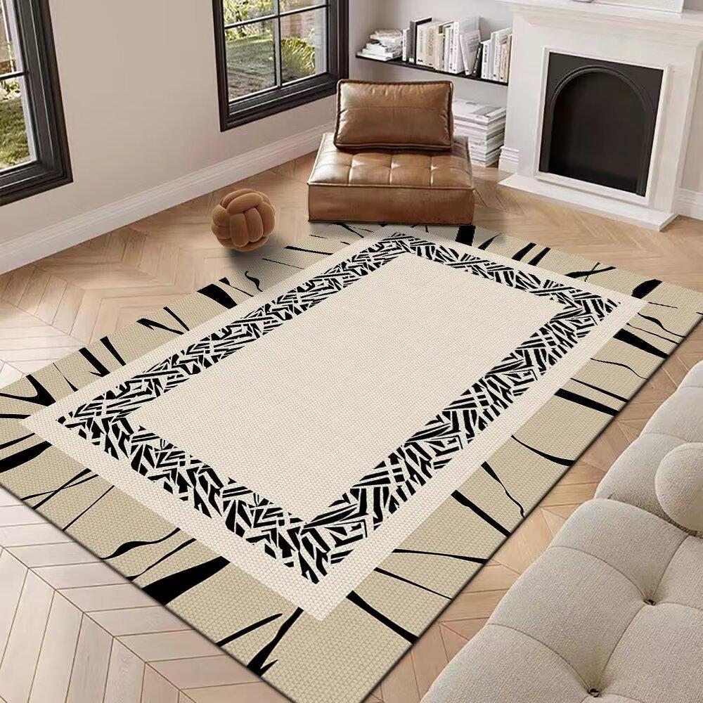 

Living Room Carpet Sofa Coffee Table Anti Slip Carpet Bedroom Bedside Carpet Easy To Maintain 80 * 120cm