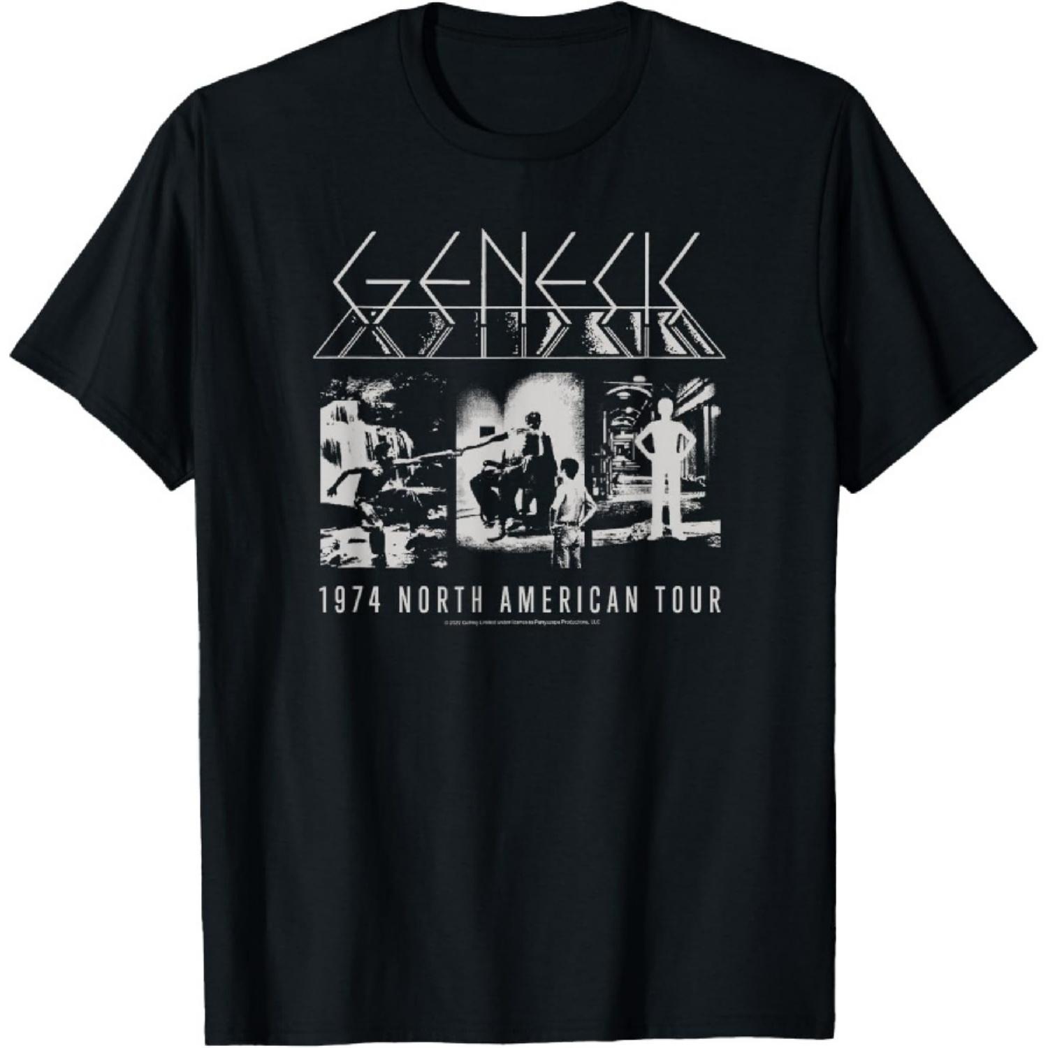 Genesis - Футболка Североамериканского тура XXXXXL чёрный