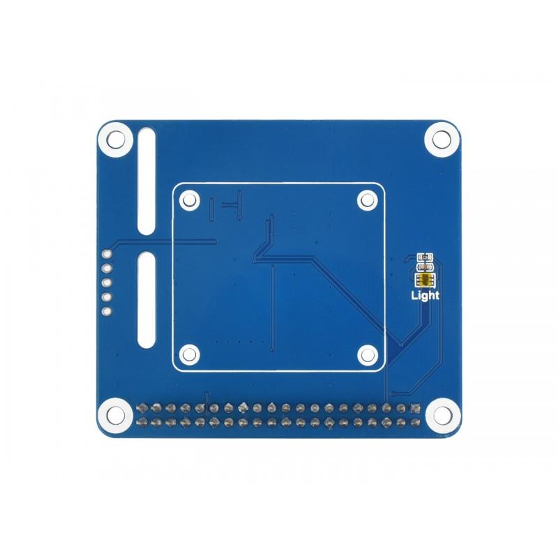 2-DOF Pan-Tilt HAT for Raspberry Pi, Light Intensity Sensing, I2C Interface