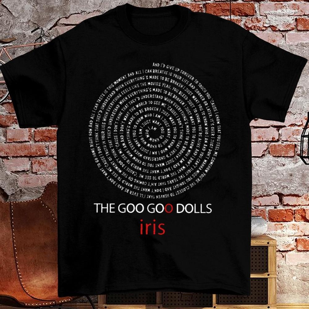 The Goo Goo Dolls Iris Music bLACk mEn SHIRT S5XL  20D2019 Unisex T-Shirt XL