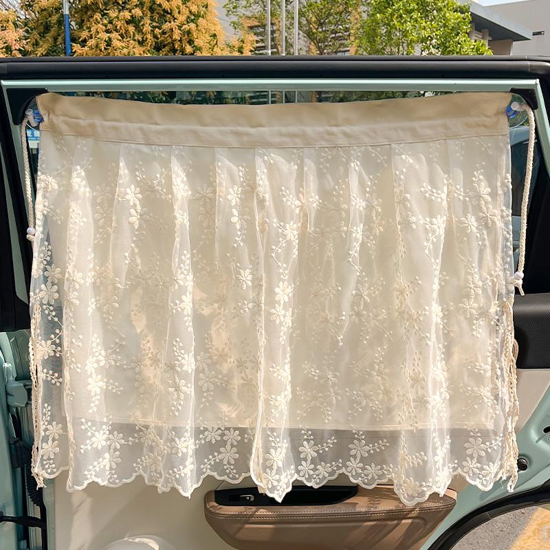 Bilsolskydd sugkoppstyp solskydd fönstersolskydd automatiskt infällbart solskydd värmeisolering och ljustät duk