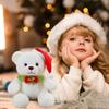 Bell Christmas Bear Teddy Bear Doll Plush Toy Cute Bear Doll Christmas Gift