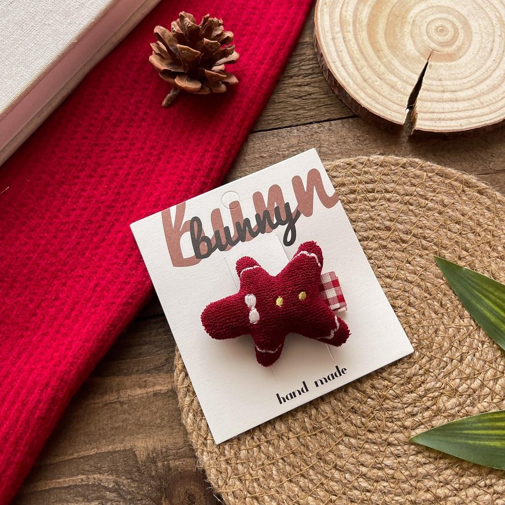 Christmas Cartoon Hair Clip Gingerbread Man Xmas Tree Children Hair Clip Korean Sweet Cute Little Girls Hair Style Accessories