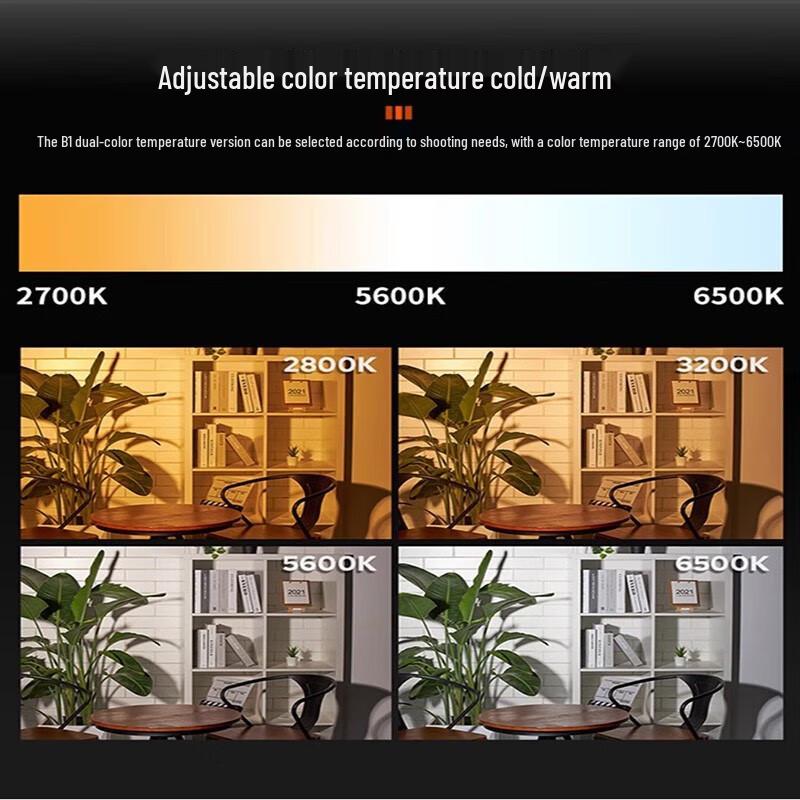 Xingshetu GC-200BI LED Bi-Color Video & Photography Fill Light Kit