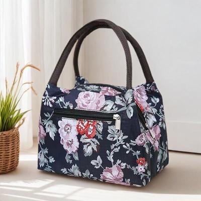 Wasserdichte kleine Handtasche aus Oxford-Stoff für Frauen mittleren Alters und ältere Frauen