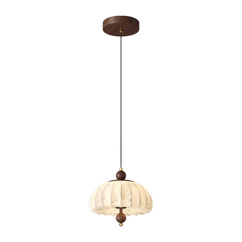 Song Dynasty Aesthetic Bedside Pendant Light